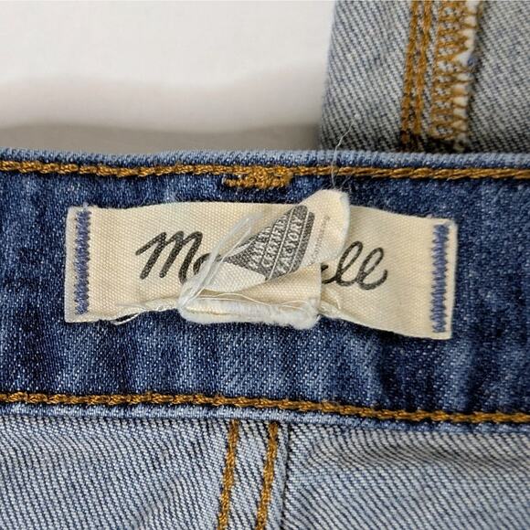 Madewell Perfect Vintage Full Length 26 Blue High Rise Straight Leg '90s - Picture 3 of 11